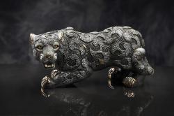 Panther With Arabesques Walking
